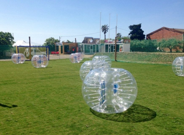 campo de zorbing